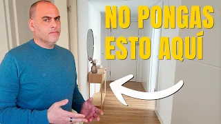 Cómo decorar pasillos y recibidores difíciles y reales