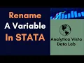 5 How to Rename a Variable in STATA