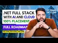 NET Full Stack AI Cloud 100 Placement Roadmap 2025
