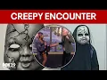 Woman recalls face-to-face encounter with masked man in Center City