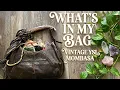 What s In My YSL Mombasa Bag Thrifted and Gifted