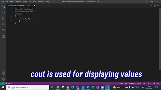 Declaration of Multiple Variables