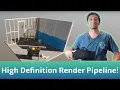 Streaming Unity High Definition Rendering on Oculus Quest