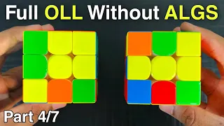 Full OLL Without Algorithms: Fish Shapes & Knight Move Cases “Part 4”