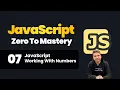 07 Working With Numbers In JavaScript