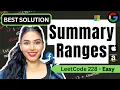 Summary Ranges