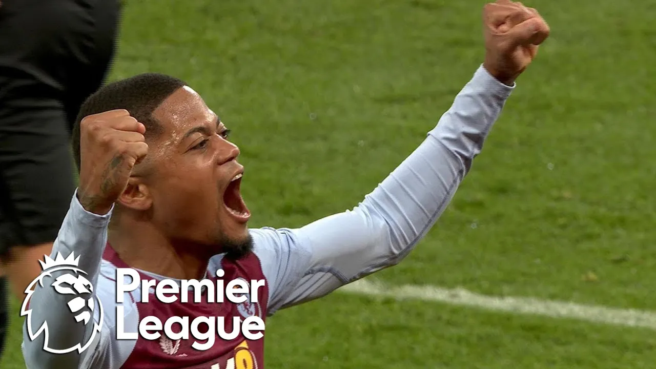 Leon Bailey gives Aston Villa shock 1-0 lead over Manchester ...