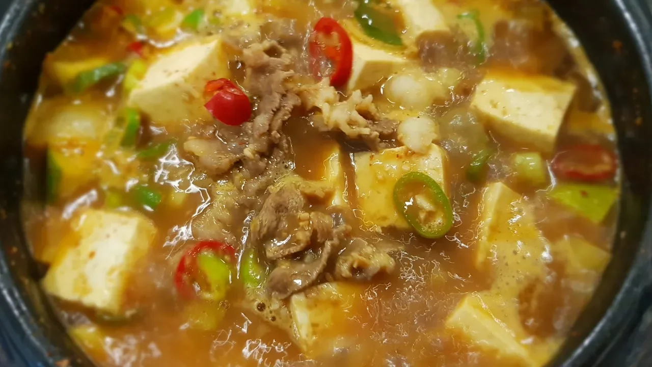 차돌박이된장찌개