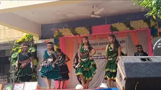1st prize ll remix fire dance perf ll s lohara college kabirdham c g ll