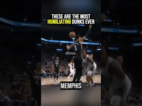 The Most Humiliating Dunks in NBA History 😳 #nba #basketball