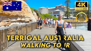 WALKING TOUR TERRIGAL AUSTRALIA Sunny Springtime Sunday 4KU Binaural