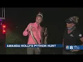 WFLA s Amanda Holly helps catch python in Everglades hunt