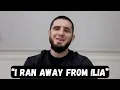 Download Lagu Islam Makhachev REACTS to Ilia Topuria KO vs Charles Oliveria and ADMITS he ran away