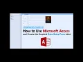 Microsoft Access 2026 Tutorial Create the Simplest Data Entry Form Step by Step