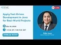 Apply Test-Driven Development in Java for Real-World Projects