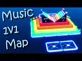 Rainbow 1v1 MAP with MUSIC MKWii Rainbow Road Fortnite Creative