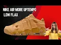 Nike Air More Uptempo Low Flax