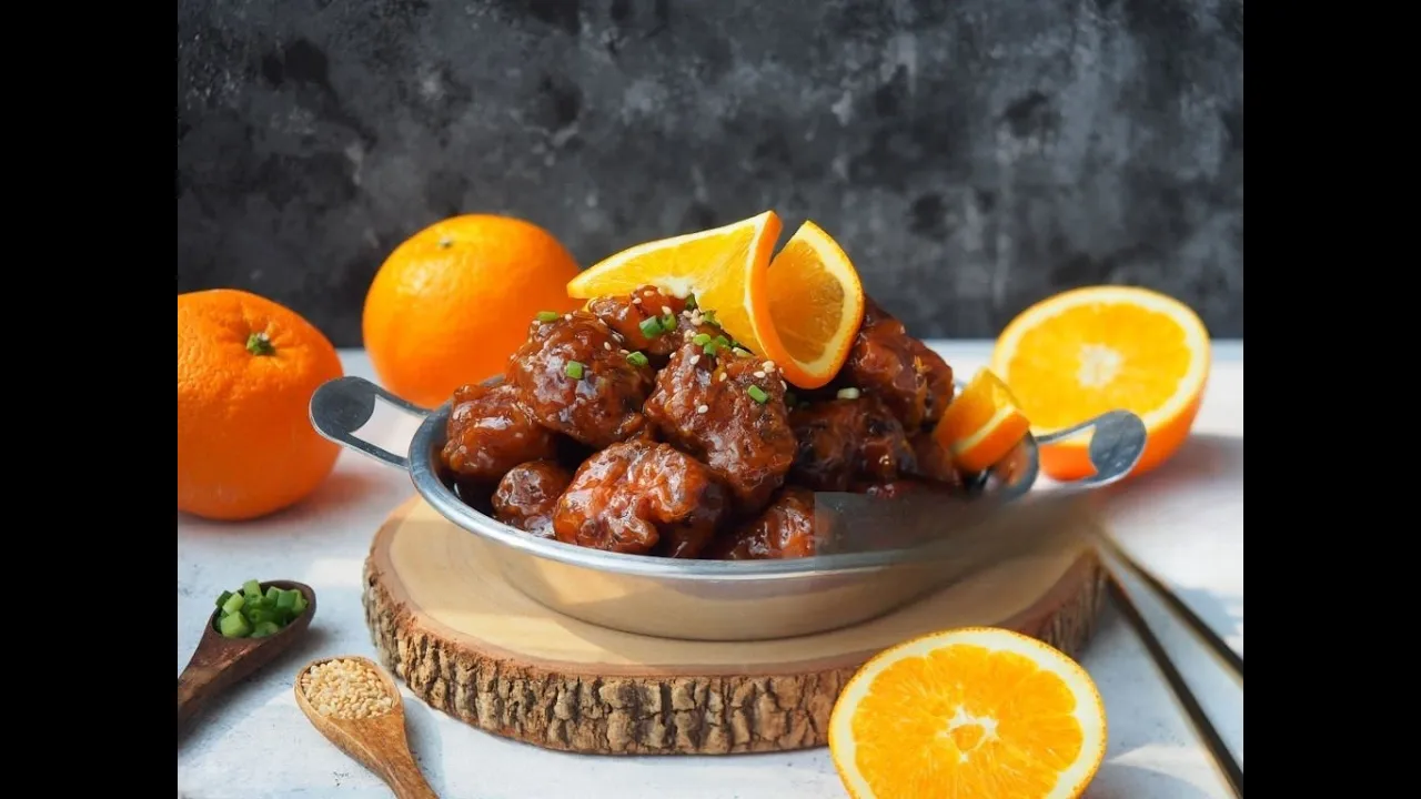 Delightful Shahed Orange Chicken