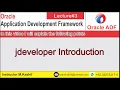 008 Oracle adf 12c How to use jdeveloper jdeveloper introduction 12 2 1 4 0