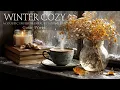 Gezellige Winterochtend Gitaar \u0026 Warm Akoestisch Instrumental ~ Ontspannende Cafe Studie Sfeer