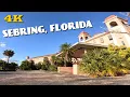 Sebring Florida Drive Around Tour Florida s Most Affordable Retirement 4K