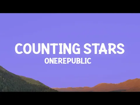 Download MP3 OneRepublic - Counting Stars (Lyrics)