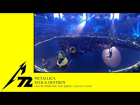 Download MP3 Metallica: Seek \u0026 Destroy (East Rutherford, NJ - August 4, 2023)