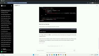 Update Flask web page with python script