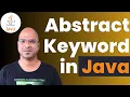 8 Java Tutorial Abstract Keyword