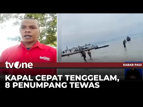 Speedboat di Maluku Tenggelam, 8 Orang Meninggal Dunia