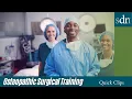 Does your osteopathic specific training play a role in your medical roles