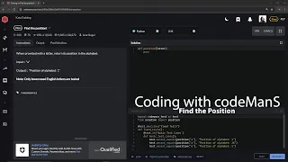Codewars Python 8 kyu Find the Position