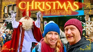 We traveled to EUROPE for Christmas! (Sinterklaas 2025) [RED SEAS]