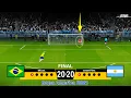 PES 2021 | Copa America 2021 Final | Brazil vs Argentina Penalty Shootout | Messi vs Neymar
