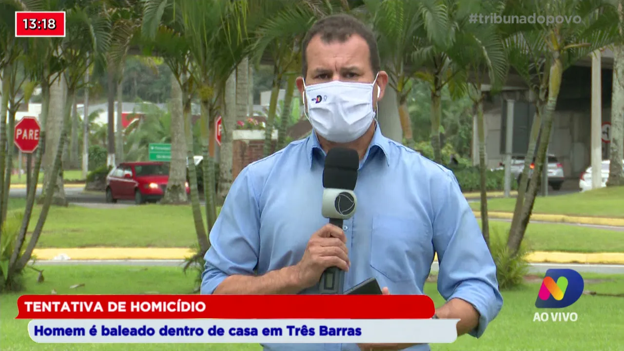 Tentativa de homicídio: Homem é baleado dentro de casa em Três Barras