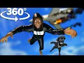 Lagu 360° 61 Meme \u0026 67 Kid PLANE CRASH! VR 8K ( Six one meme )