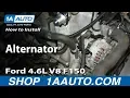 How to Replace Alternator 04-08 Ford F-150 Truck