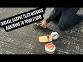 Install Carpet Tiles Without Glue Easy Loose-Lay Method 2026