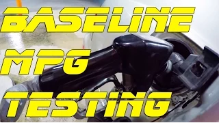 Pursuit of MPGs IS300 Baseline Testing eps1 Altezza 2JZ