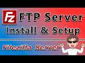 FileZilla FTP Server setup using the new UI - Windows 10