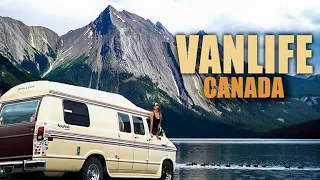 Canadian Road Trip in My 80’s Van (VAN LIFE) – S4EP1