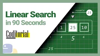 Linear Search in 90 Seconds Python