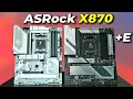 This X870 ASRock Steel Legend does something NO OTHER mid-range AM5 board has done yet Review