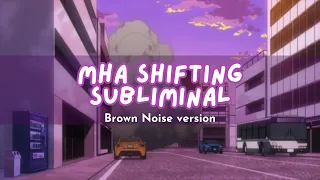 MHA Shifting Brown Noise version