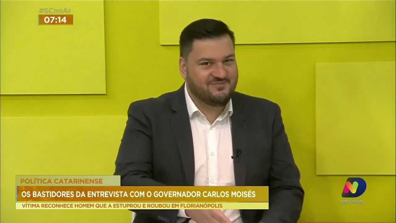 Altair Magagnin comenta os bastidores da entrevista do governador de SC