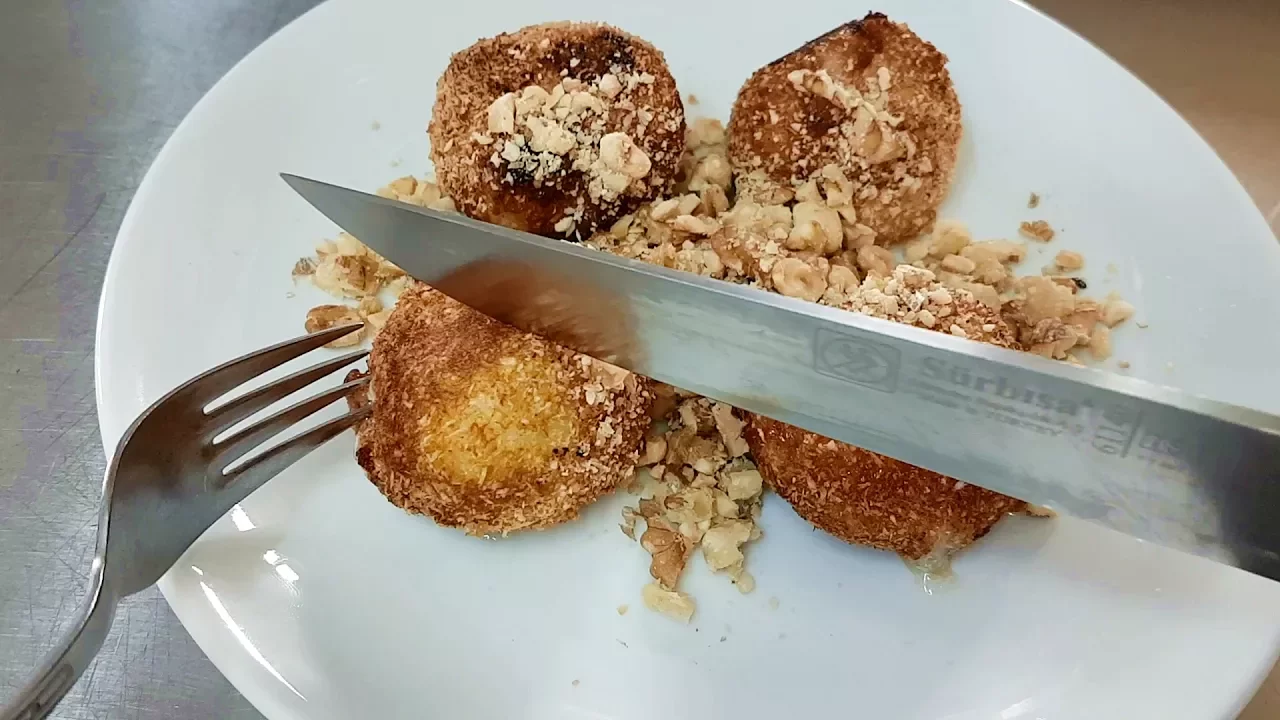 Honey Coconut Balls Fried Recipe   Coconut coated Honey balls   How to make Coconut Honey balls