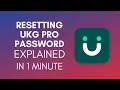 How To Reset UKG Pro Password 2025