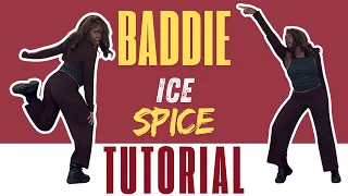 Baddie by Ice Spice EASY DANCE TUTORIAL intermediate friendly