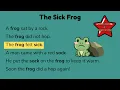 Kindergarten to 1st Grade Comprehension Reading Lesson Sight Words Included