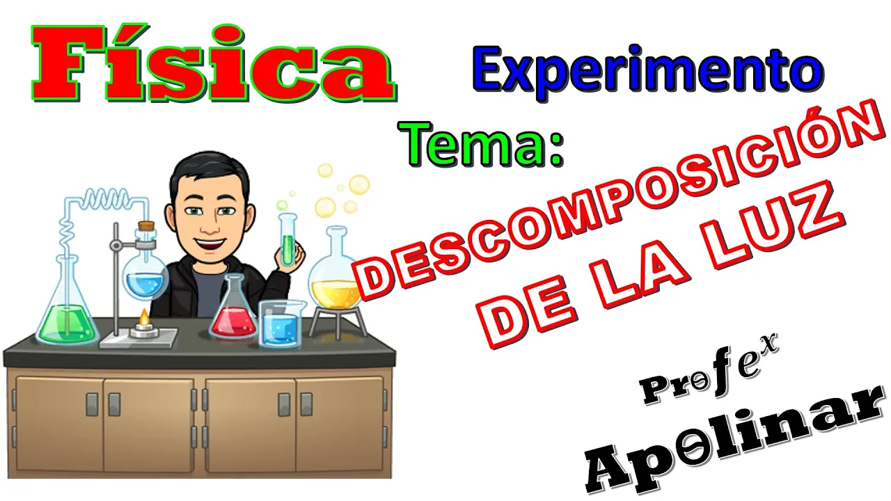 FÍSICA || ÓPTICA: DESCOMPOSICIÓN DE LA LUZ